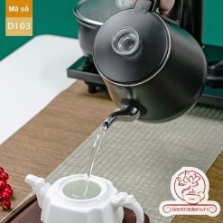 Bộ bếp đun nước tự động cách nhiệt chống nóng chống bỏng D103 bộ bếp đun dùng cho bàn trà điện thông minh tiện dụng cao cấp có mức giá rẻ nhất thị trường, bảo hành 12 tháng