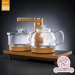 Bộ bếp đun nước pha trà tự động bàn trà điện thông minh thủy tinh cao cấp được khách hàng đánh giá là tiện dụng sang trọng tốt và bền bỉ nhất thị trường, bảo hành 12 tháng