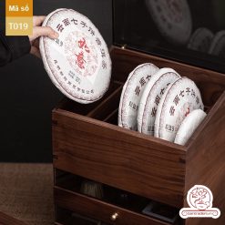 Tủ kệ trà trưng bày ấm chén dụng cụ trà trang trí không gian trà đạo. Tủ kệ trà dùng trang trí trong phòng khách. Tủ kệ trưng bày ấm chén dụng cụ trà đa năng T019