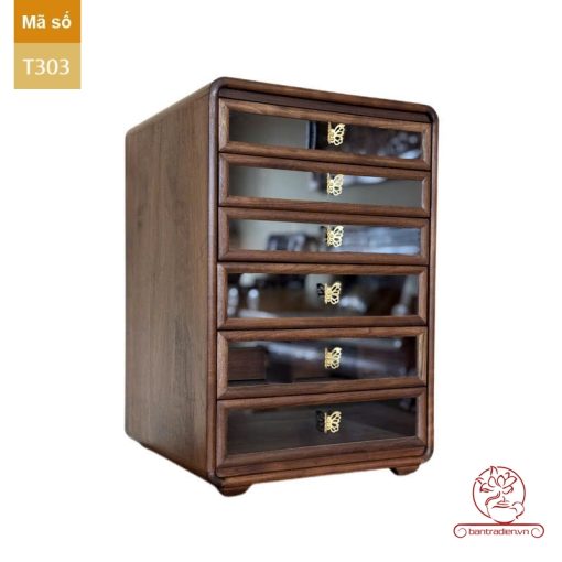 Tủ kệ trà kích thước lơn trưng bày ấm chén dụng cụ trà trang trí không gian trà đạo. Tủ kệ trà dùng trang trí trong phòng khách. Tủ kệ trưng bày ấm chén dụng cụ trà đa năng nhiều ngăn T302