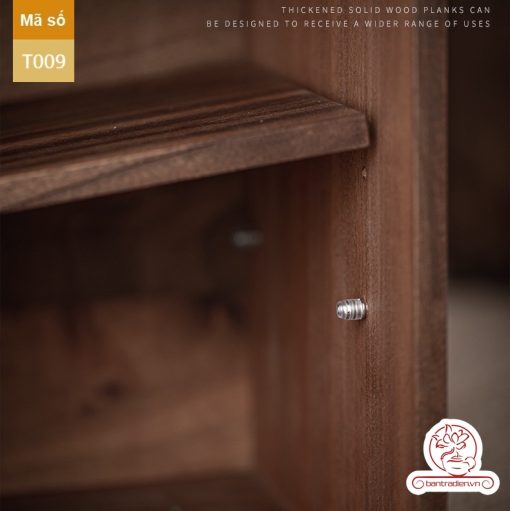 Tủ kệ trà trưng bày ấm chén dụng cụ trà trang trí không gian trà đạo. Tủ kệ trà dùng trang trí trong phòng khách. Tủ kệ trưng bày ấm chén dụng cụ trà đa năng T009\