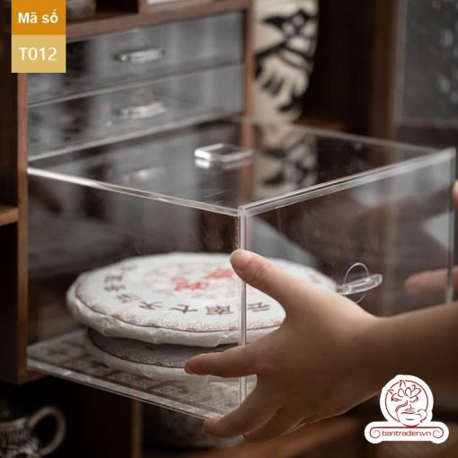 Tủ kệ trà kết hợp bàn pha trà, trưng bày ấm chén dụng cụ trà trang trí không gian trà đạo. Tủ kệ trà dùng trang trí trong phòng khách. Tủ kệ trưng bày ấm chén dụng cụ trà đa năng T012