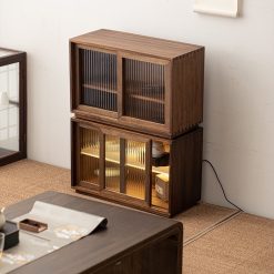 Tủ kệ trà trưng bày ấm chén dụng cụ trà trang trí không gian trà đạo. Tủ kệ trà dùng trang trí trong phòng khách. Tủ kệ trưng bày ấm chén dụng cụ trà đa năng T023