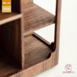 Tủ kệ trà trưng bày ấm chén dụng cụ trà trang trí không gian trà đạo. Tủ kệ trà dùng trang trí trong phòng khách. Tủ kệ trưng bày ấm chén dụng cụ trà đa năng T028