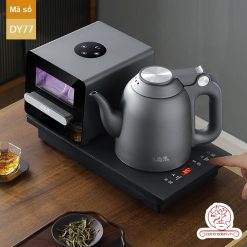 Bộ bếp đun nước pha trà tự động kèm lòng xấy UV nhiệt DY77, bếp đun có chức năng xấy chén