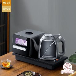 Bộ bếp đun nước pha trà tự động kèm lòng xấy UV nhiệt DY77, bếp đun có chức năng xấy chén