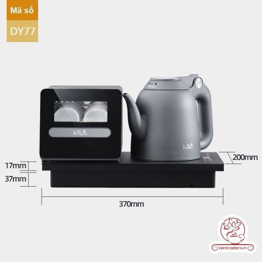 Bộ bếp đun nước pha trà tự động kèm lòng xấy UV nhiệt DY77, bếp đun có chức năng xấy chén