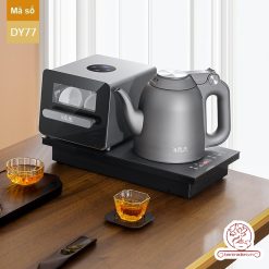 Bộ bếp đun nước pha trà tự động kèm lòng xấy UV nhiệt DY77, bếp đun có chức năng xấy chén