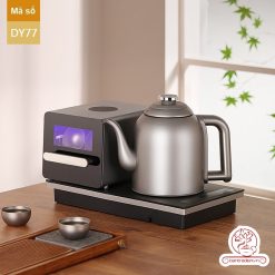 Bộ bếp đun nước pha trà tự động kèm lòng xấy UV nhiệt DY77, bếp đun có chức năng xấy chén