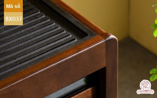Xe trà di dộng tủ kệ trà kết hợp bàn pha trà đa năng cao cấp BX037
