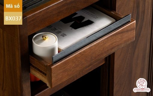 Xe trà di dộng tủ kệ trà kết hợp bàn pha trà đa năng cao cấp BX037