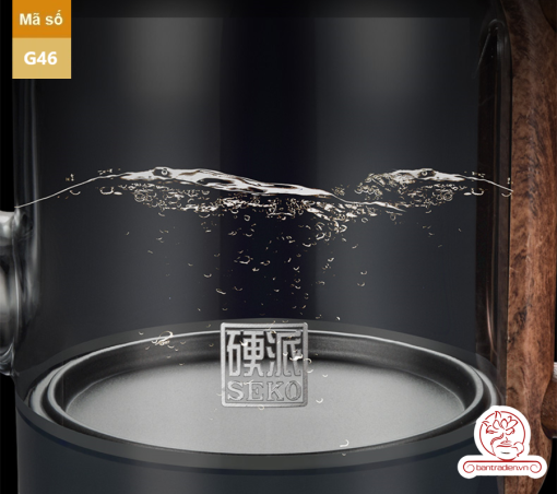 Bộ bếp đun nước pha trà tự động thủy tinh cao cấp Seko G46, ảo hành 12 tháng toàn quốc