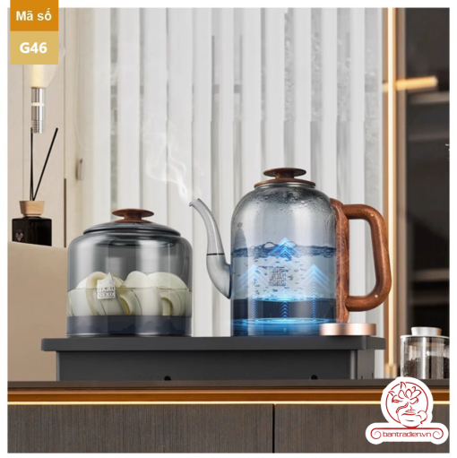Bộ bếp đun nước pha trà tự động thủy tinh cao cấp Seko G46, ảo hành 12 tháng toàn quốc