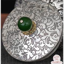 ấm bạc đun nước pha trà nguyên chất 9999 cao cấp chế tác thủ công toàn phần, ấm đun nước bạc nguyên chất