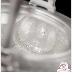 ấm bạc đun nước pha trà nguyên chất 9999 cao cấp chế tác thủ công toàn phần, ấm đun nước bạc nguyên chất
