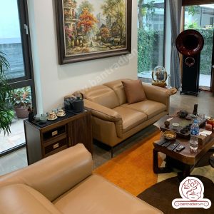 ảnh thực tế mẫu xe trà di dộng BX025 phòng khách gia đình