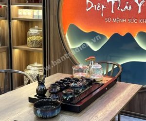 ảnh thực tế bộ bàn trà điện thông minh đa năng cao cấp L5219