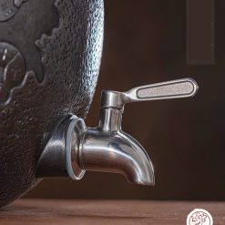 bình nước bạc nguyên chất chế tác thủ công tinh xảo BNB311