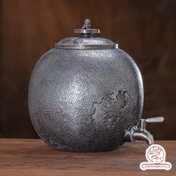 bình nước bạc nguyên chất chế tác thủ công tinh xảo BNB311