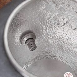 bình nước bạc nguyên chất chế tác thủ công tinh xảo BNB311