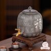 bình nước bạc nguyên chất chế tác thủ công tinh xảo bởi tay nghề đại sư BNB325
