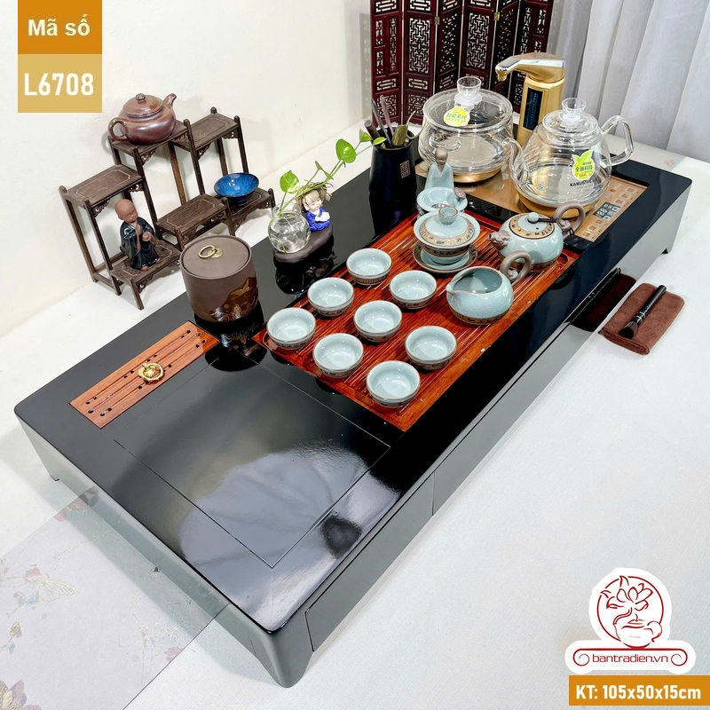 bộ bàn trà điện thông minh cao cấp L6708