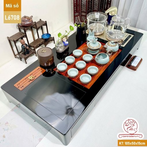 bộ bàn trà điện thông minh cao cấp L6708