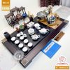 bộ bàn trà điện thông minh đa năng gỗ mặt đá thiết kế đẹp B2006
