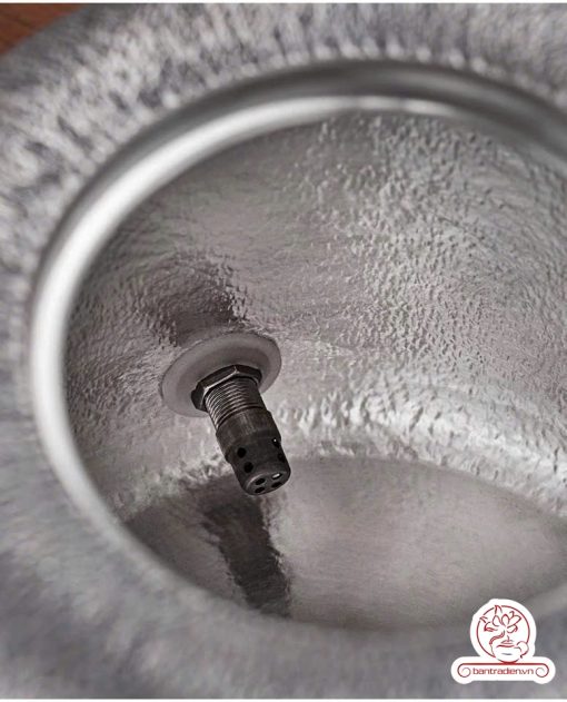 bình nước bạc nguyên chất chế tác thủ công tinh xảo BNB312