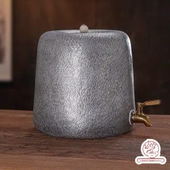bình nước bạc nguyên chất chế tác thủ công tinh xảo BNB312