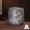 bình nước bạc nguyên chất chế tác thủ công tinh xảo BNB312