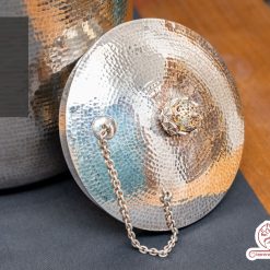 bình nước bạc nguyên chất chế tác thủ công tinh xảo BNB301