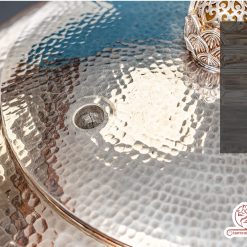 bình nước bạc nguyên chất chế tác thủ công tinh xảo BNB301