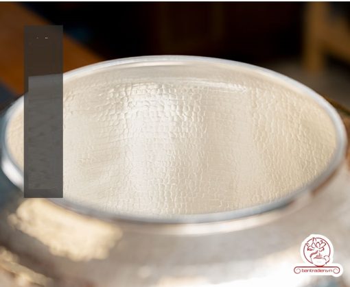 bình nước bạc nguyên chất chế tác thủ công tinh xảo BNB301