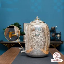 bình nước bạc nguyên chất chế tác thủ công tinh xảo BNB303