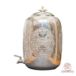 bình nước bạc nguyên chất chế tác thủ công tinh xảo BNB303