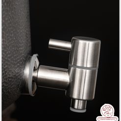 bình nước bạc nguyên chất chế tác thủ công tinh xảo BNB306