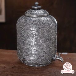 bình nước bạc nguyên chất chế tác thủ công tinh xảo BNB313