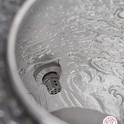 bình nước bạc nguyên chất chế tác thủ công tinh xảo BNB313