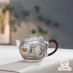 Ấm pha trà bạc nguyên chất cao cấp – Quà tặng sang trọng, ý nghĩa vượt thời gian AB043