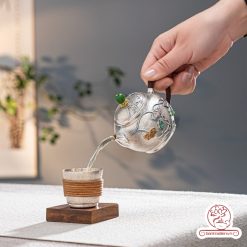 Ấm pha trà bạc nguyên chất cao cấp – Quà tặng sang trọng, ý nghĩa vượt thời gian AB043
